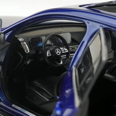 [OEM] 1:18 Mercedes-Benz 2020 EQC Blue Model Car Die-Cast