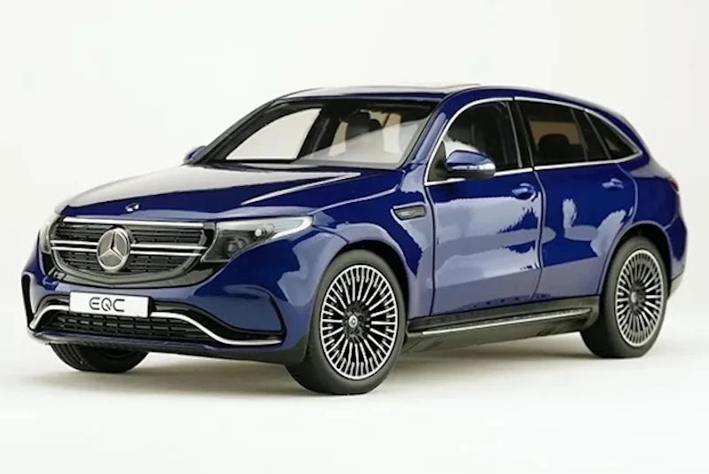 [OEM] 1:18 Mercedes-Benz 2020 EQC Blue Model Car Die-Cast