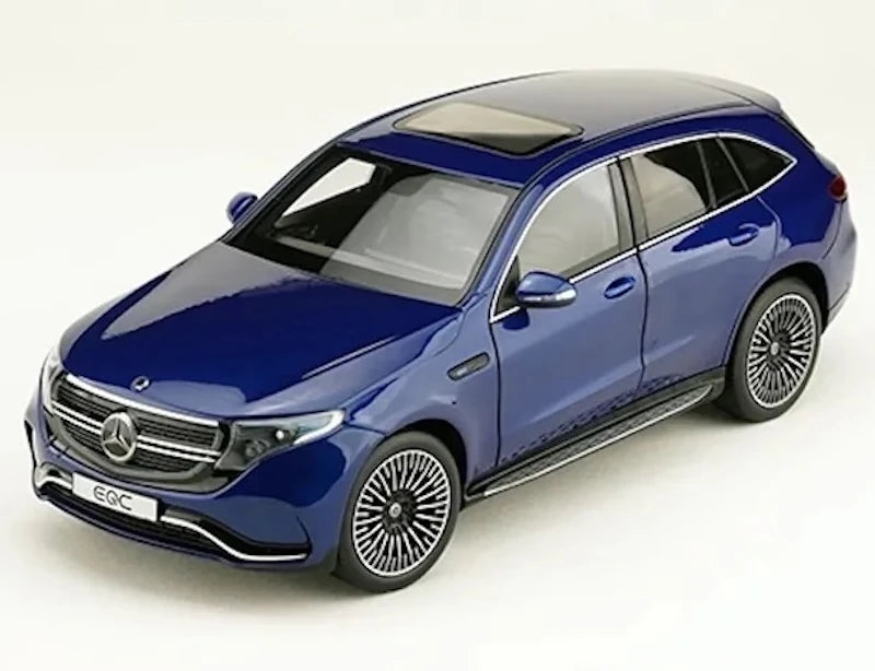 [OEM] 1:18 Mercedes-Benz 2020 EQC Blue Model Car Die-Cast