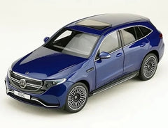 [OEM] 1:18 Mercedes-Benz 2020 EQC Blue Model Car Die-Cast