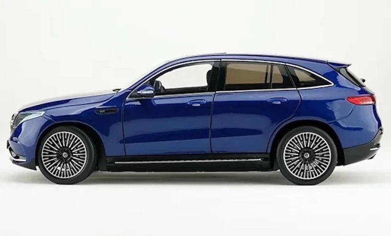 [OEM] 1:18 Mercedes-Benz 2020 EQC Blue Model Car Die-Cast