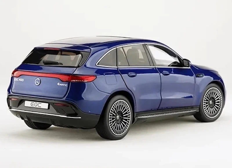 [OEM] 1:18 Mercedes-Benz 2020 EQC Blue Model Car Die-Cast