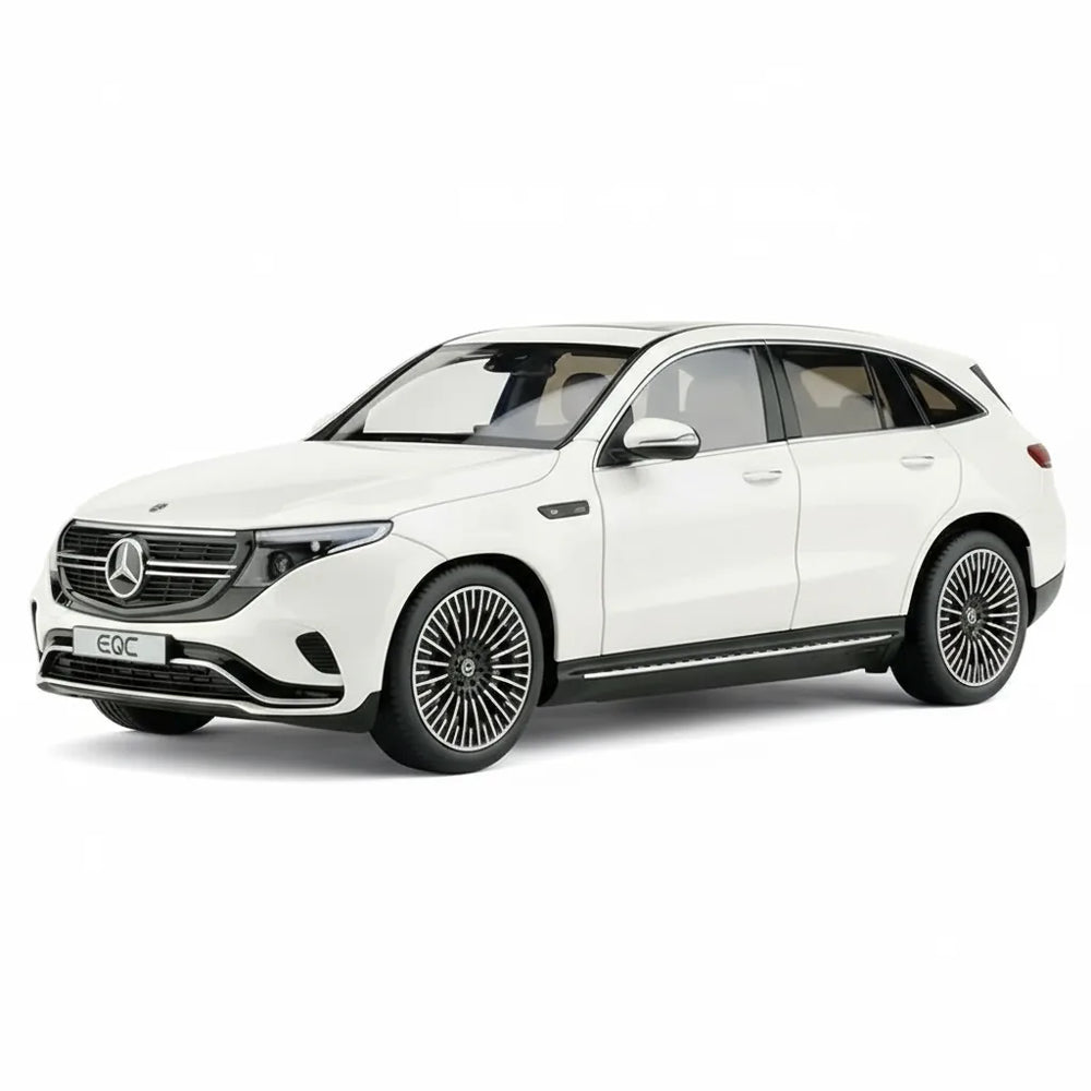 [OEM] 1:18 Mercedes-Benz 2020 EQC White Model Car Die-Cast