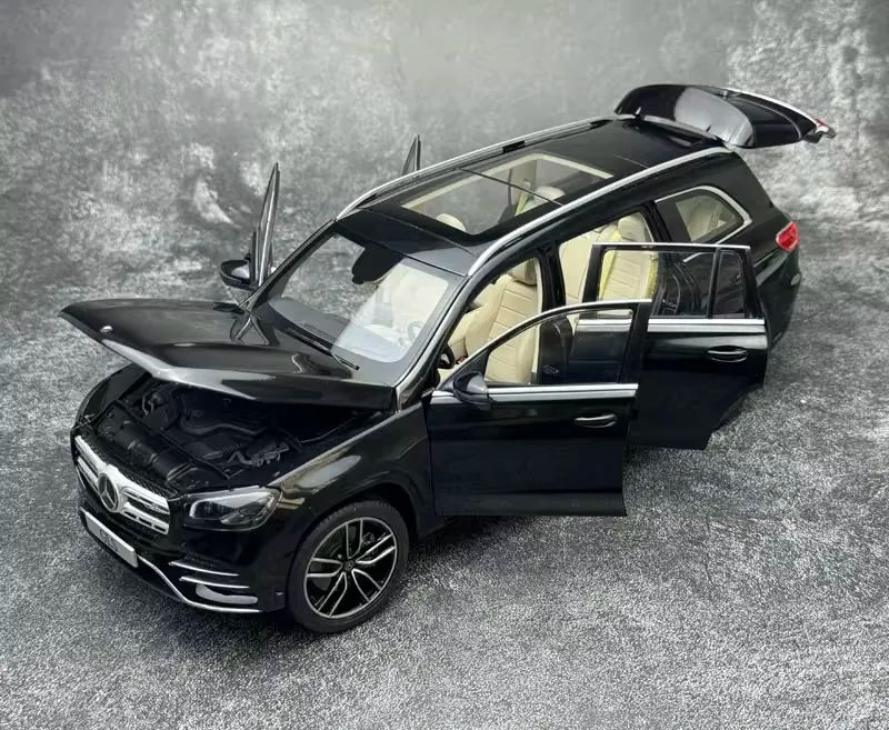 [OEM] 1:18 Mercedes-Benz 2020 GLS-Class X167 Black Model Car Die-Cast