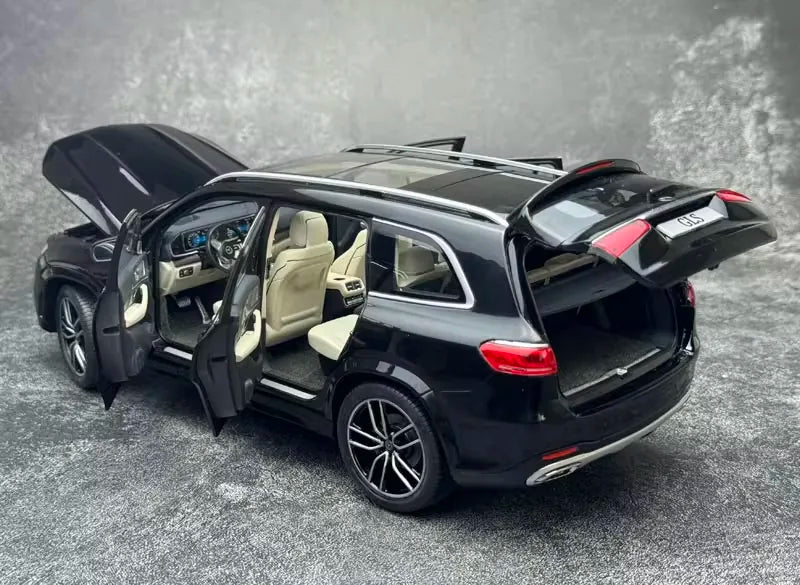 [OEM] 1:18 Mercedes-Benz 2020 GLS-Class X167 Black Model Car Die-Cast