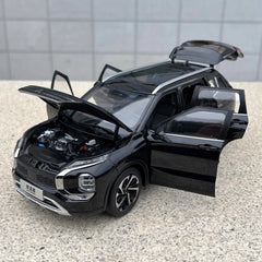 [OEM] 1:18 Mitsubishi 2021 Outlander Black Model Car Die-Cast