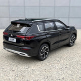 [OEM] 1:18 Mitsubishi 2021 Outlander Black Model Car Die-Cast