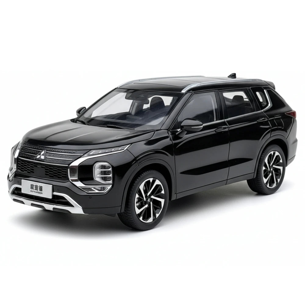[OEM] 1:18 Mitsubishi 2021 Outlander Black Model Car Die-Cast