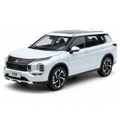[OEM] 1:18 Mitsubishi 2021 Outlander bianco modellino di auto Die-Cast
