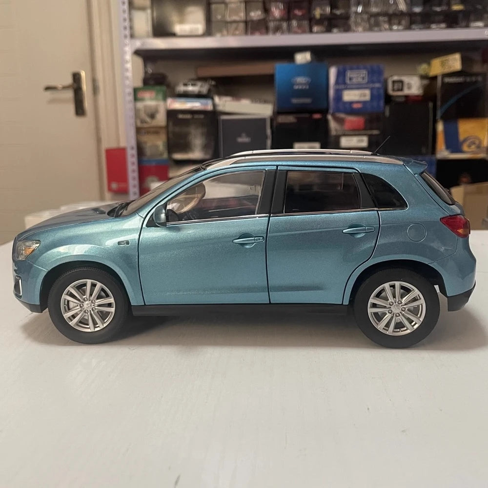 [OEM] 1:18 Mitsubishi 2013 ASX blu modellino di auto Die-Cast