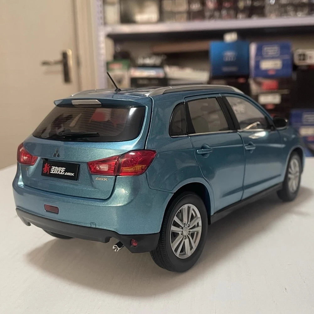 [OEM] 1:18 Mitsubishi 2013 ASX blu modellino di auto Die-Cast