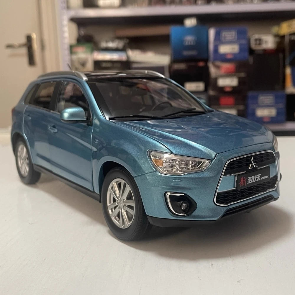 [OEM] 1:18 Mitsubishi 2013 ASX blu modellino di auto Die-Cast