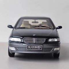 [OEM] 1:18 Nissan 2003 Bluebird G10 Black Model Car Die-Cast