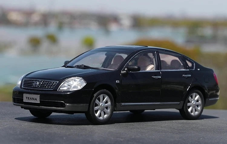 [OEM] 1:18 Nissan 2003 Teana nero modellino di auto Die-Cast
