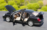 [OEM] 1:18 Nissan 2003 Teana nero modellino di auto Die-Cast