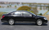 [OEM] 1:18 Nissan 2003 Teana nero modellino di auto Die-Cast