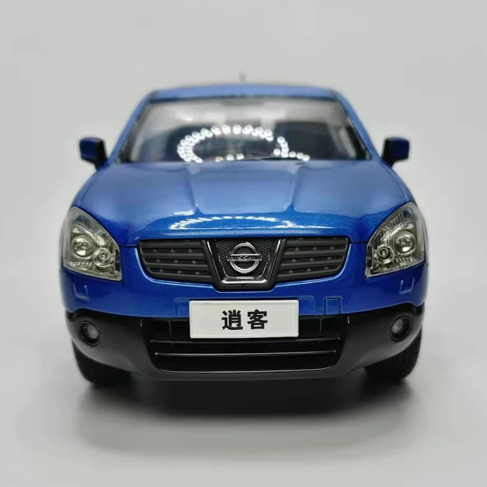 [OEM] 1:18 Nissan 2006 Qashqai J10 Blue Model Car Die-Cast