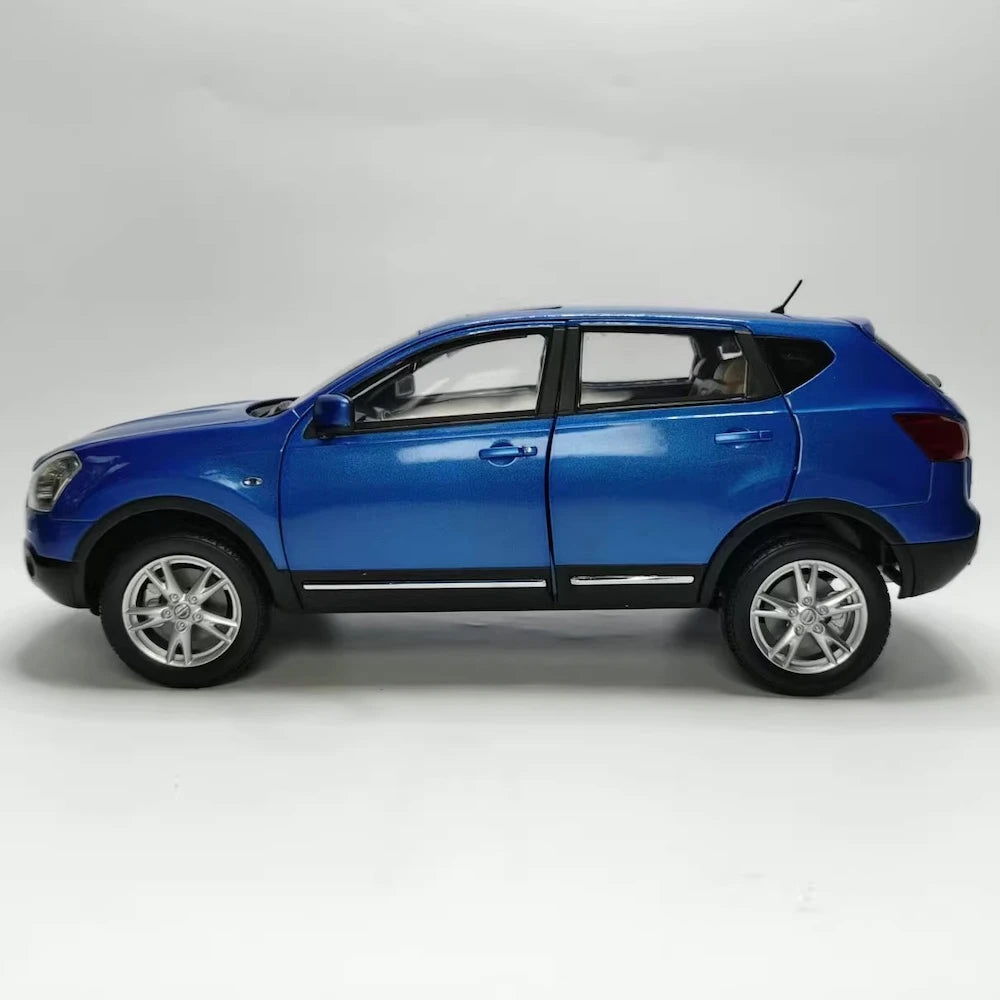 [OEM] 1:18 Nissan 2006 Qashqai J10 bleu voiture miniature Die-Cast