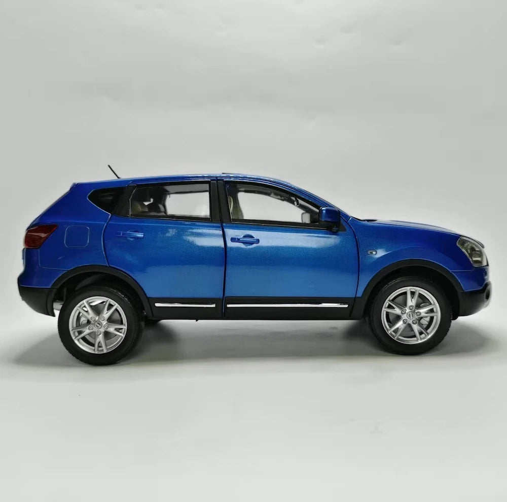 [OEM] 1:18 Nissan 2006 Qashqai J10 Blue Model Car Die-Cast