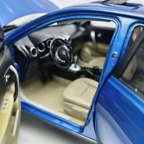 [OEM] 1:18 Nissan 2006 Qashqai J10 Blue Model Car Die-Cast