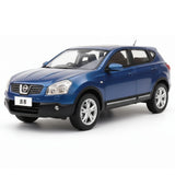 [OEM] 1:18 Nissan 2006 Qashqai J10 bleu voiture miniature Die-Cast