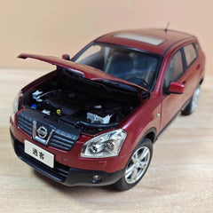 [OEM] 1:18 Nissan 2006 Qashqai J10 rosso modellino di auto Die-Cast