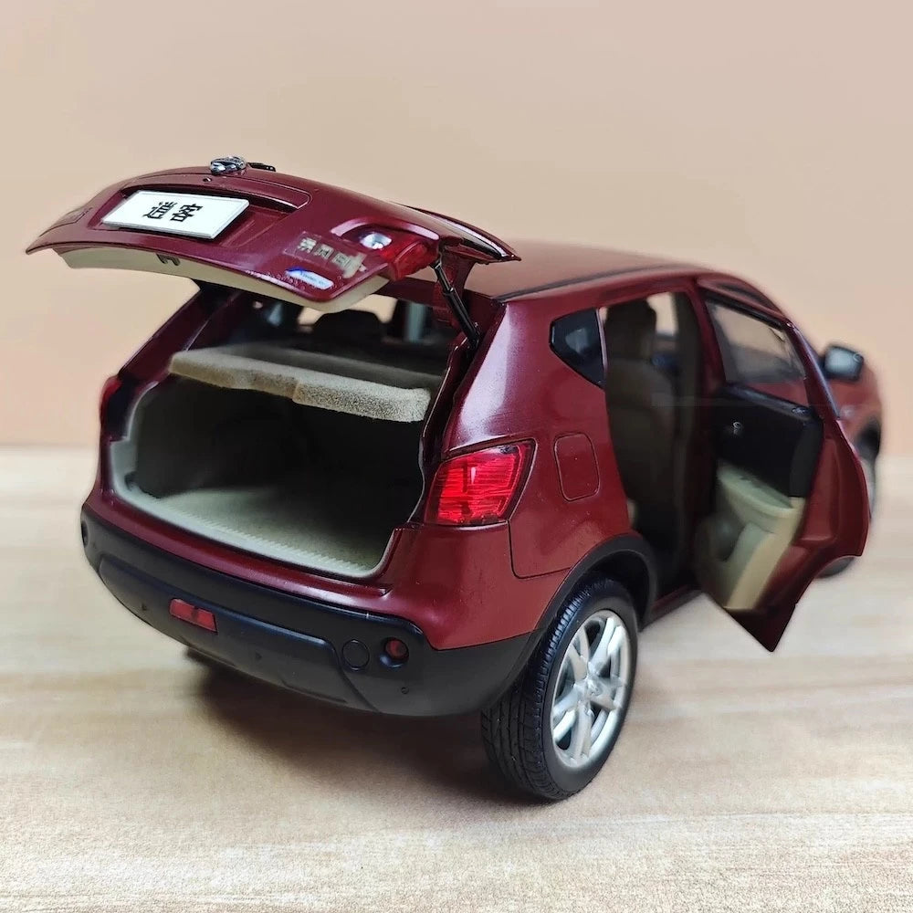 [OEM] 1:18 Nissan 2006 Qashqai J10 rosso modellino di auto Die-Cast