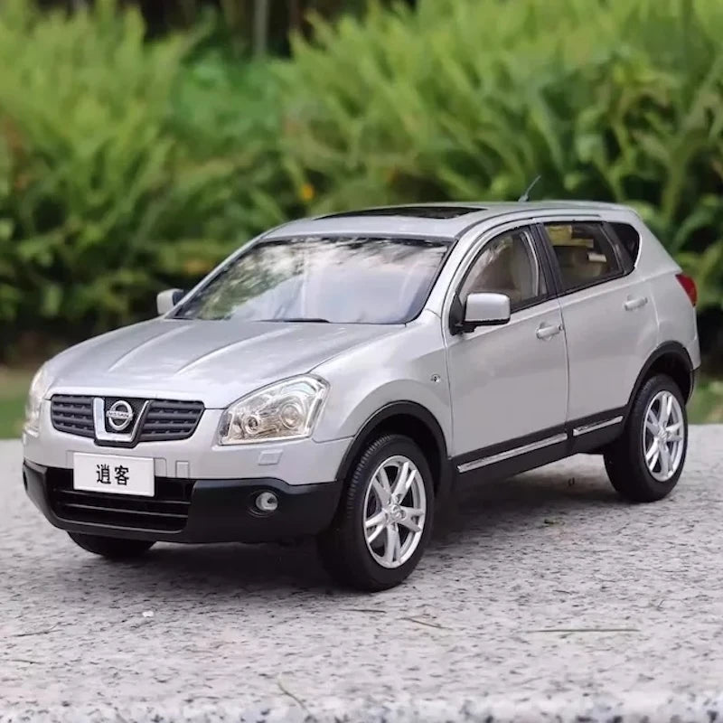 [OEM] 1:18 Nissan 2006 Qashqai J10 Silver Model Car Die-Cast