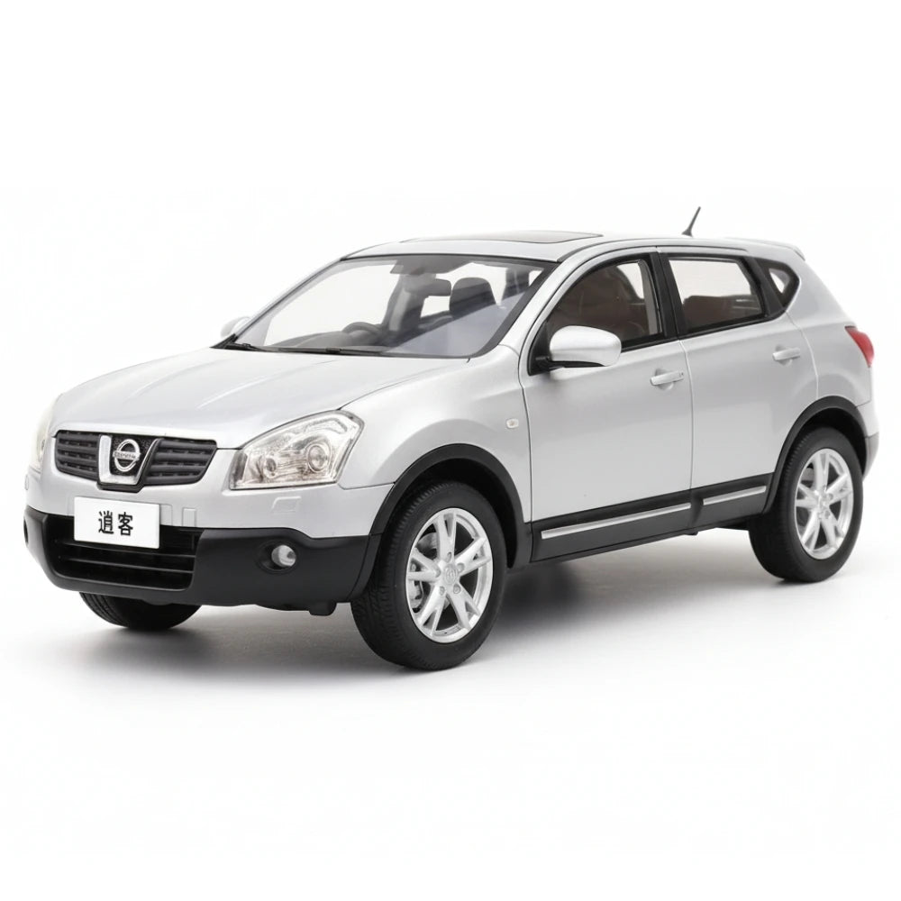 [OEM] 1:18 Nissan 2006 Qashqai J10 Silver Model Car Die-Cast