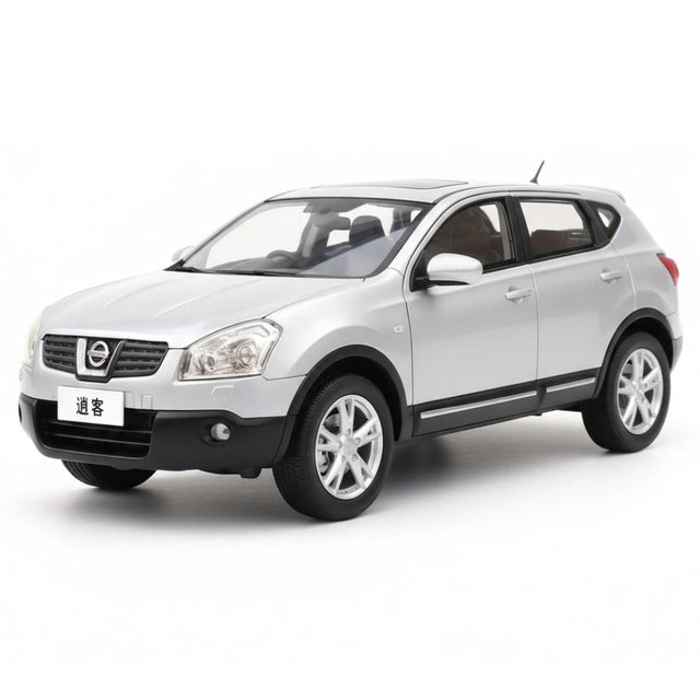 [OEM] 1:18 Nissan 2006 Qashqai J10 argento modellino di auto Die-Cast