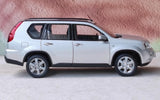 [OEM] 1:18 Nissan 2007 X-Trail hopea pienoismalli Die-Cast