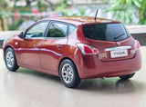 [OEM] 1:18 Nissan 2013 Tiida C12 Red Model Car Die-Cast