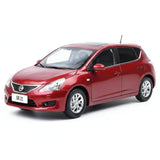 [OEM] 1:18 Nissan 2013 Tiida C12 Red Model Car Die-Cast