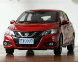 [OEM] 1:18 Nissan 2016 Tiida Red Model Car Die-Cast