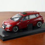 [OEM] 1:18 Nissan 2016 Tiida Red Model Car Die-Cast