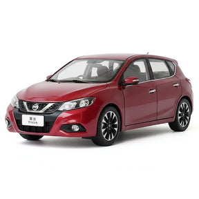 [OEM] 1:18 Nissan 2016 Tiida Red Model Car Die-Cast
