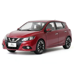 [OEM] 1:18 Nissan 2016 Tiida Red Model Car Die-Cast