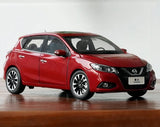 [OEM] 1:18 Nissan 2016 Tiida Red Model Car Die-Cast