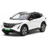 [OEM] 1:18 Nissan 2022 Ariya vit modellbil Die-Cast