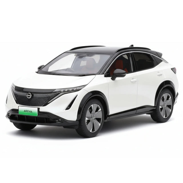 [OEM] 1:18 Nissan 2022 Ariya vit modellbil Die-Cast