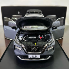 [OEM] 1:18 Nissan 2022 X-Trail グレー モデルカー Die-Cast