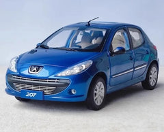 [OEM] 1:18 Peugeot 2006 207 Blue Model Car Die-Cast