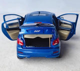 [OEM] 1:18 Peugeot 2006 207 bleu voiture miniature Die-Cast