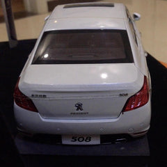 [OEM] 1:18 Peugeot 2010 508 White Model Car Die-Cast
