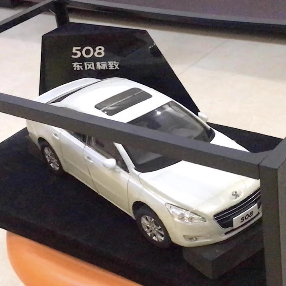 [OEM] 1:18 Peugeot 2010 508 White Model Car Die-Cast