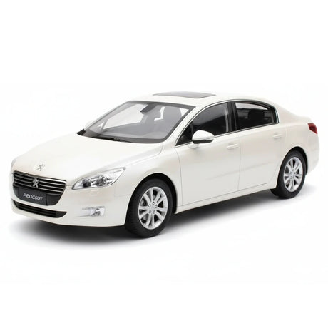 [OEM] 1:18 Peugeot 2010 508 White Model Car Die-Cast
