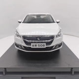 [OEM] 1:18 Peugeot 2014 508 White Model Car Die-Cast