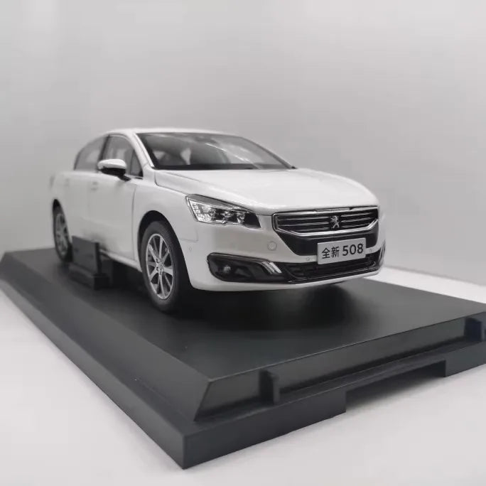 [OEM] 1:18 Peugeot 2014 508 ホワイト モデルカー Die-Cast