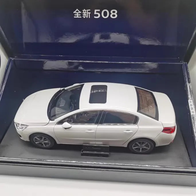 [OEM] 1:18 Peugeot 2014 508 ホワイト モデルカー Die-Cast