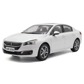 [OEM] 1:18 Peugeot 2014 508 White Model Car Die-Cast